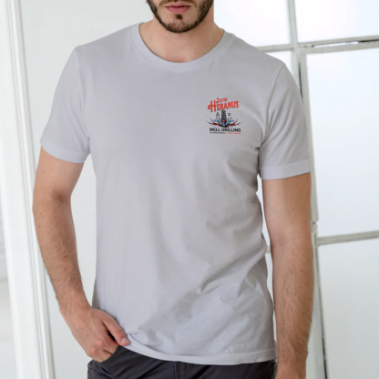 Justin Heranus Well Drilling funny name  T-Shirt