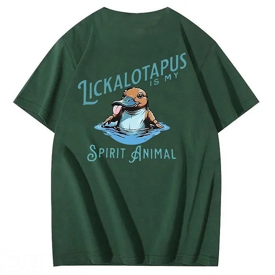 Men's Sprit Animal Print T-Shirt