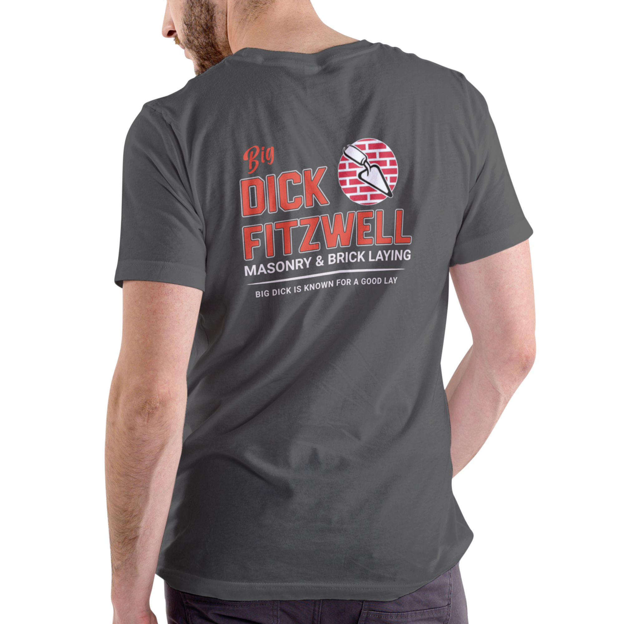 DICK FITZWELL MASONRY AND BRICK LAYING T Shirt, Unisex Cotton