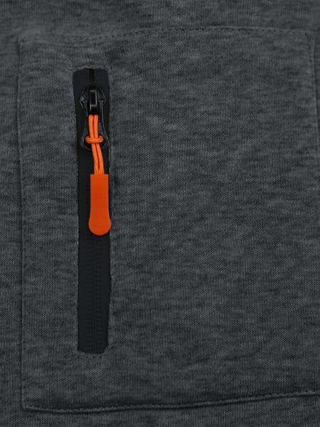 Men's Winter Heavyweight Fleece Lined Casual Set, Loose Fit Sporty Multi-Pocket Workwear Suit, Warm & Comfortable Outerwear