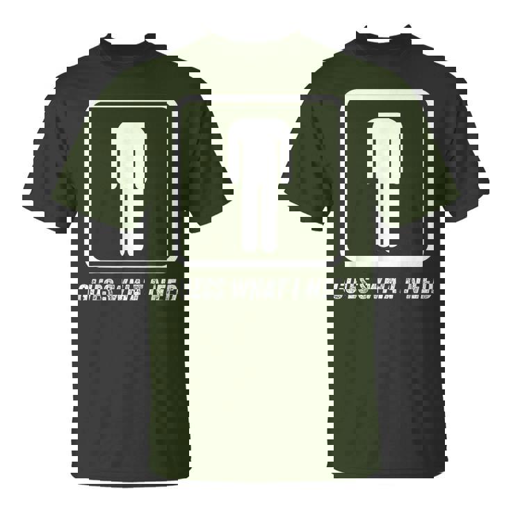 Guess What I Need Head Headless Man T-Shirt