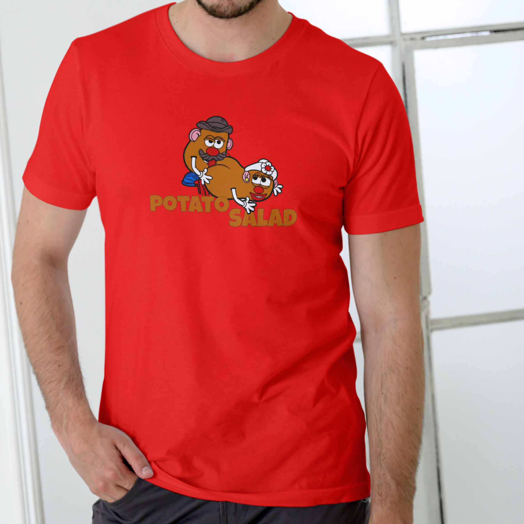 POTATO SALAD Funny T Shirt, Unisex Cotton