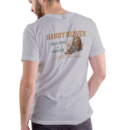 HARRY BEAVER LANDSCAPING AND LAWNCARE Funny T Shirt, Unisex Cotton