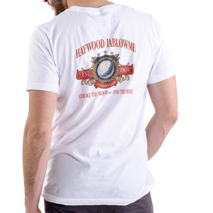 HAYWOOD JABLOWME COUNTRY CLUB Funny name T Shirt, Unisex Cotton