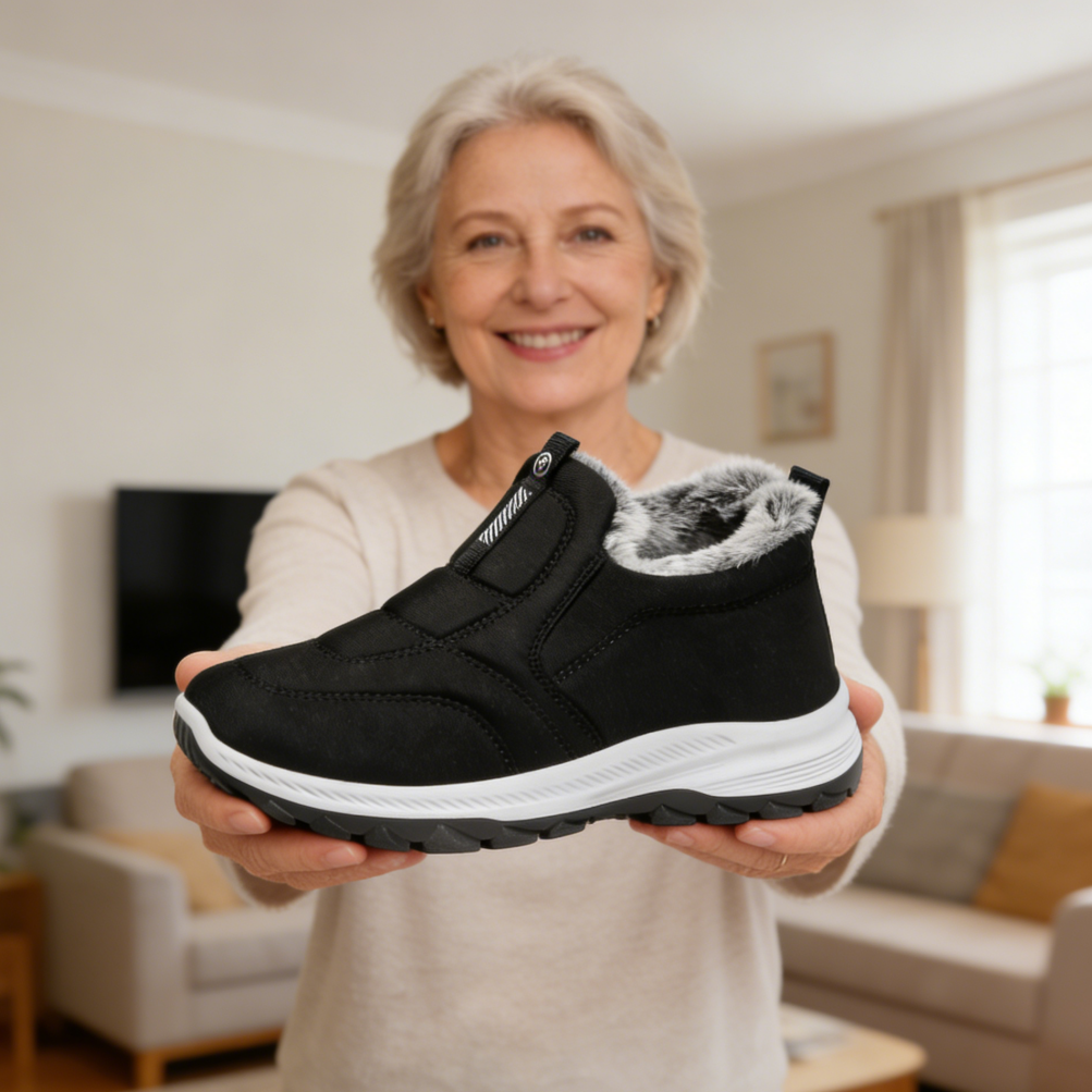 【⏰Limited Time 50% Off - Don't Miss It】Latest Ergonomic Wool Shoes - ✅️Corrects Posture While Walking - Improved Design, Warm, Waterproof and Anti-Slip 👞