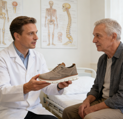 【⏰Limited-Time 50% Off - Don't Miss Out】Brand New Ergonomic Orthotic Shoes - ✅️Corrects Posture While Walking - Upgraded Waterproof and Slip-Resistant 👞