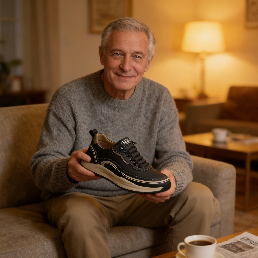 【⏰Limited Time 50% Off - Don't Miss It】Ergonomic Orthopedic Shoes - ✅️ Posture Correction While Walking - Waterproof and Anti-Slip 👞 Selected Australian Leather