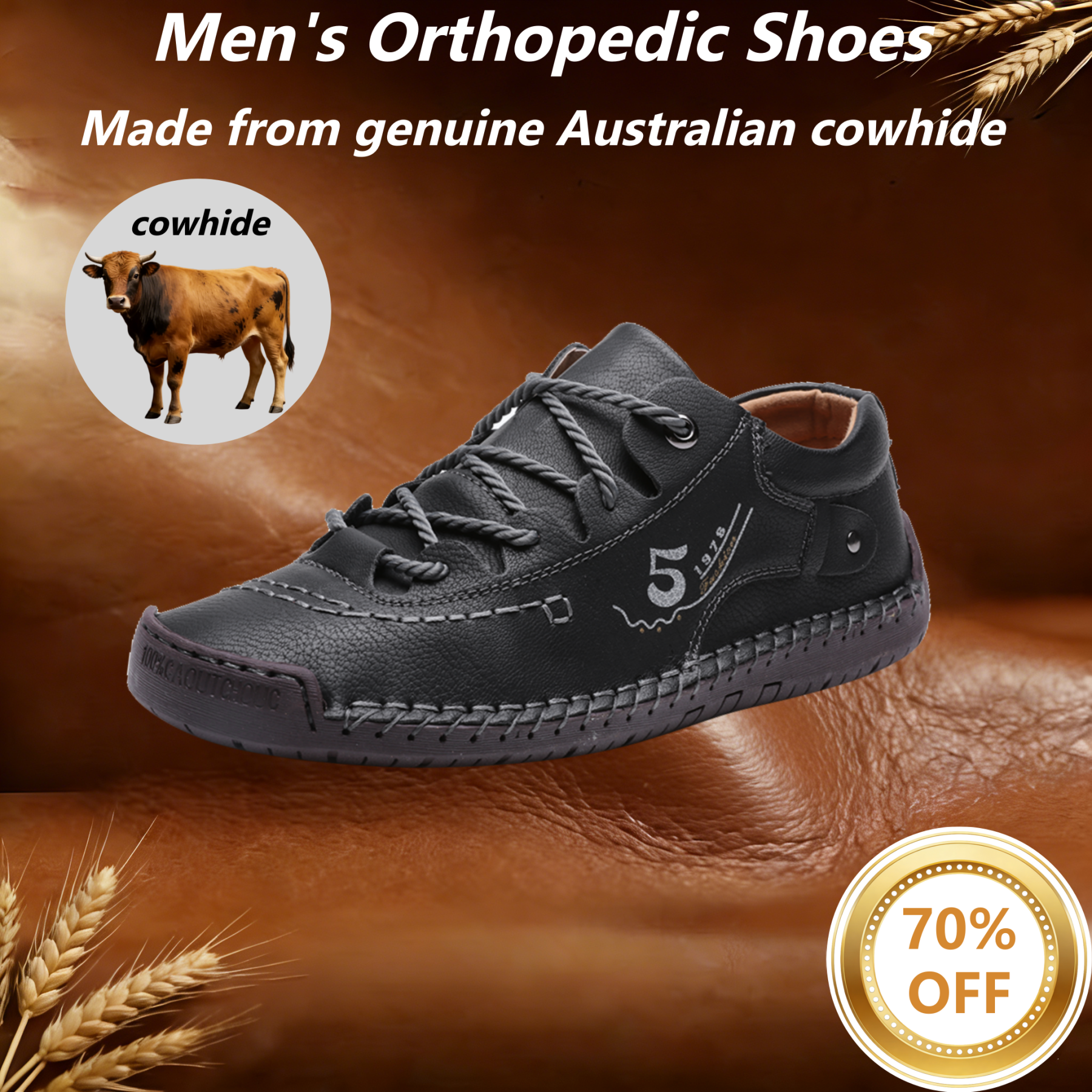 ⏰Last Day🔥 Men's Genuine Leather Slip-On Loafers