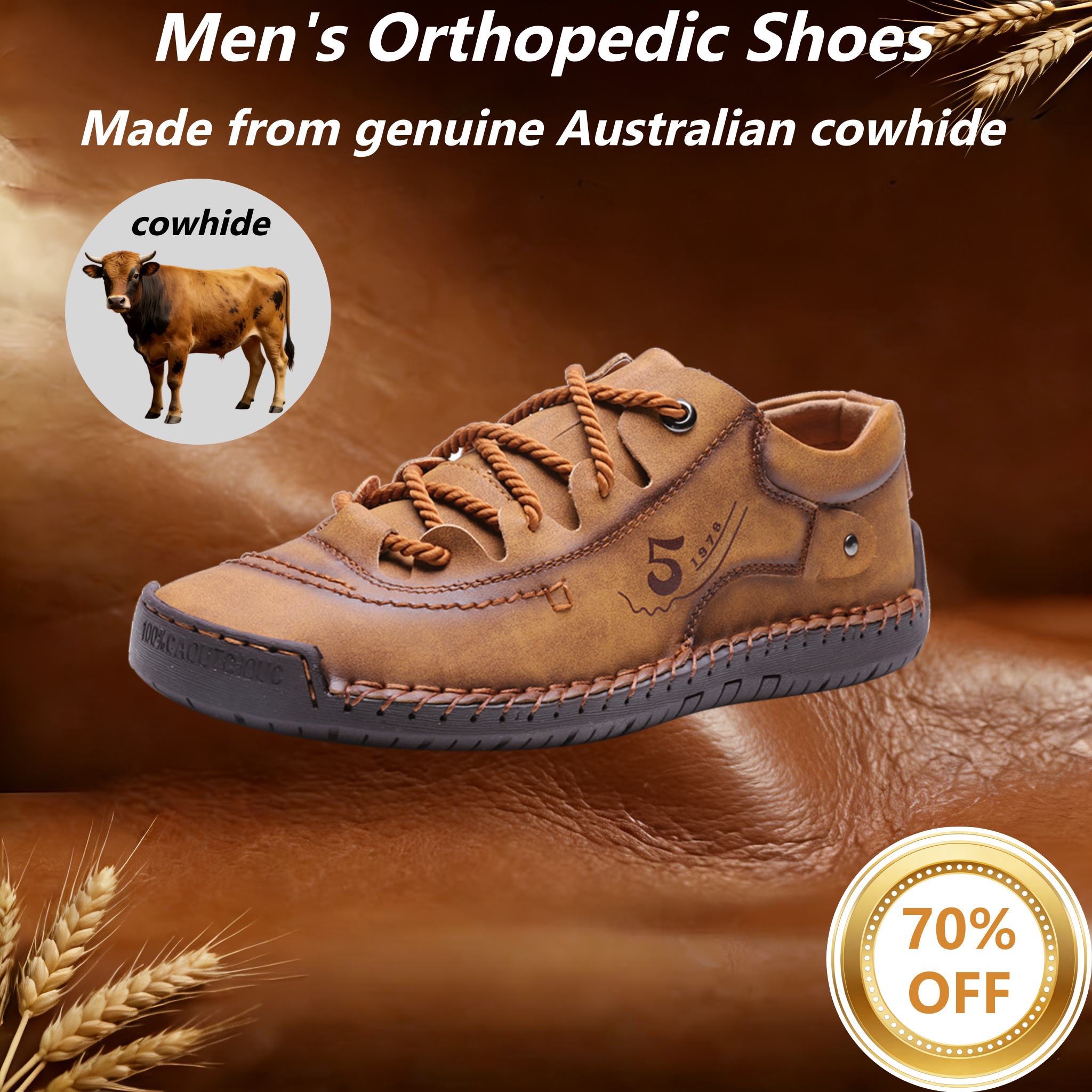 ⏰Last Day🔥 Men's Genuine Leather Slip-On Loafers