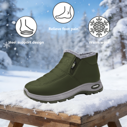【⏰Limited Time 50% Off - Don't Miss It】Latest Ergonomic Wool Shoes - ✅️Corrects Posture While Walking - Improved Design, Warm, Waterproof and Anti-Slip 👞