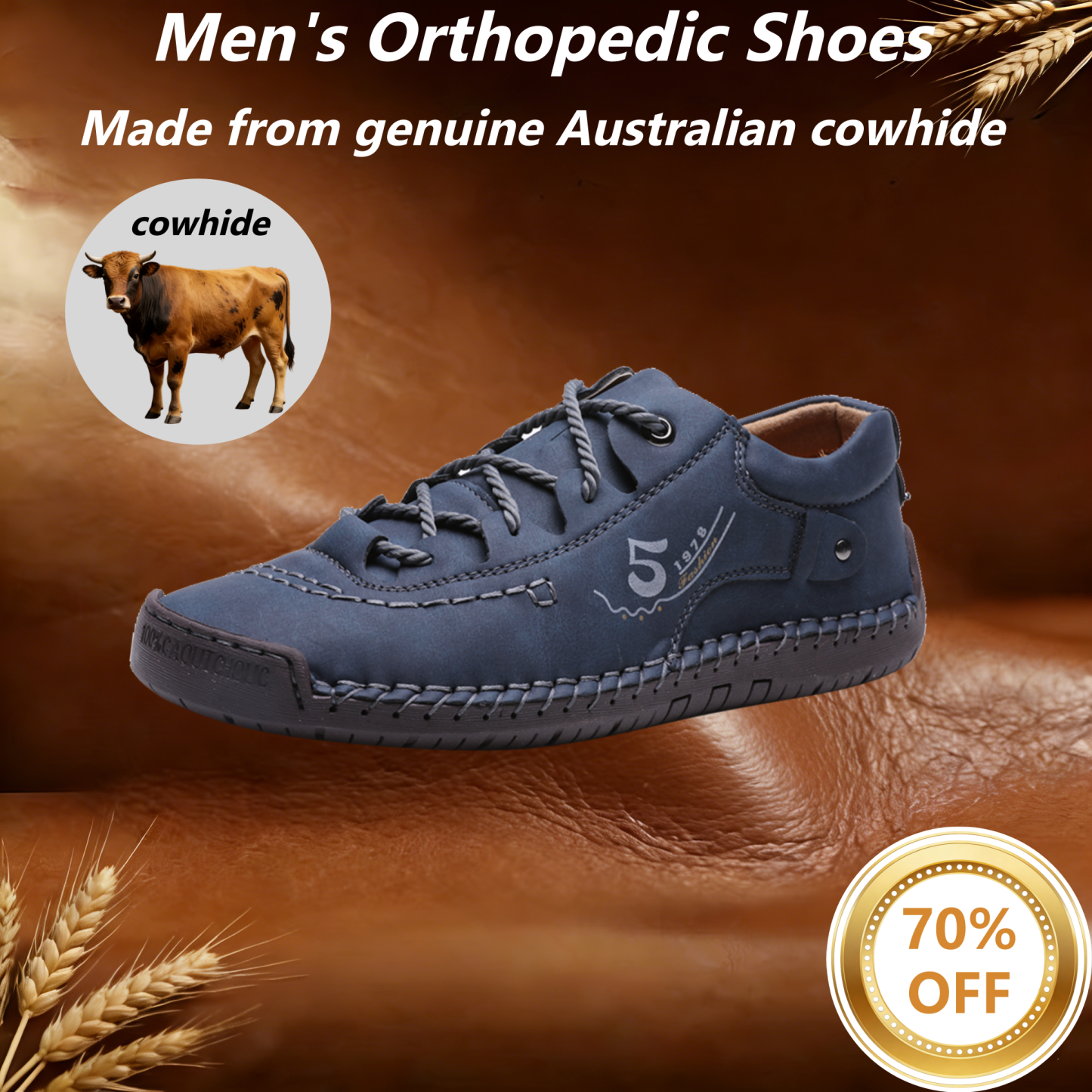 ⏰Last Day🔥 Men's Genuine Leather Slip-On Loafers