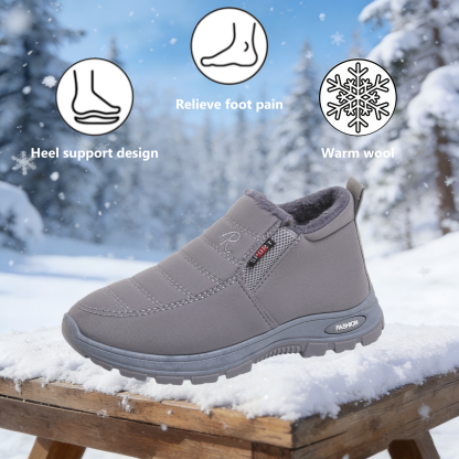 【⏰Limited Time 50% Off - Don't Miss It】Latest Ergonomic Wool Shoes - ✅️Corrects Posture While Walking - Improved Design, Warm, Waterproof and Anti-Slip 👞