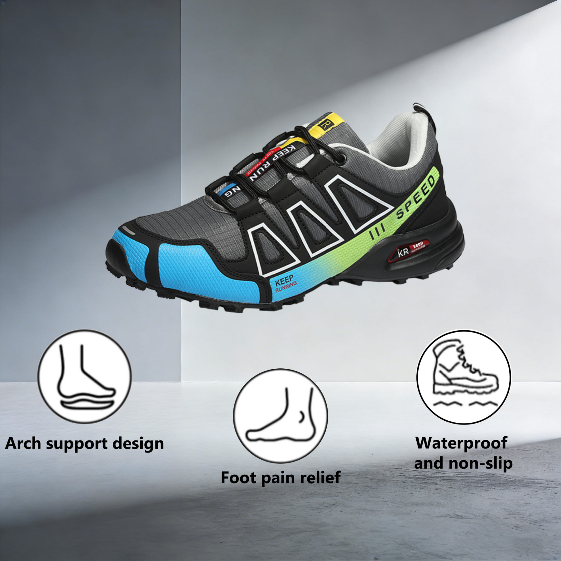 【⏰Limited-Time 50% Off - Don't Miss Out】Brand New Ergonomic Orthotic Shoes - ✅️Corrects Posture While Walking - Upgraded Waterproof and Slip-Resistant 👞