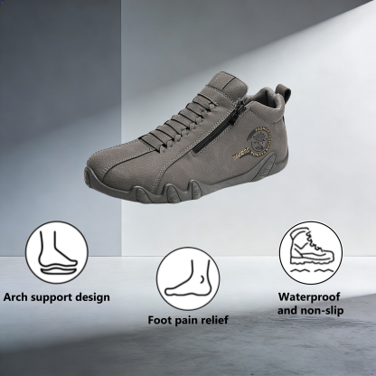 【⏰Limited Time 50% Off - Don't Miss It】Ergonomic Orthopedic Shoes - ✅️ Posture Correction While Walking - Waterproof and Anti-Slip 👞 Selected Australian Leather