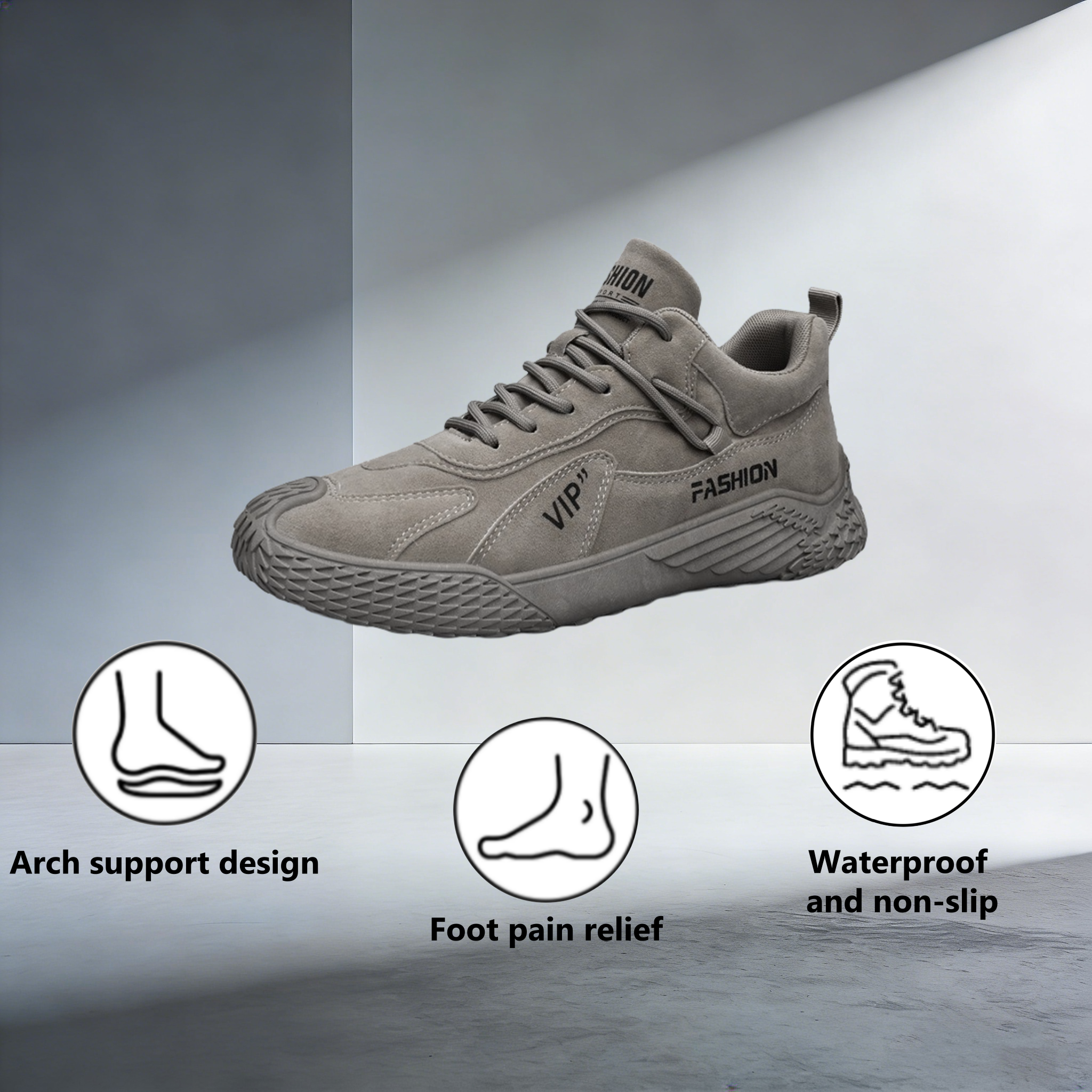 【⏰Limited Time 50% Off - Don't Miss It】Ergonomic Orthopedic Shoes - ✅️ Posture Correction While Walking - Waterproof and Anti-Slip 👞 Selected Australian Leather