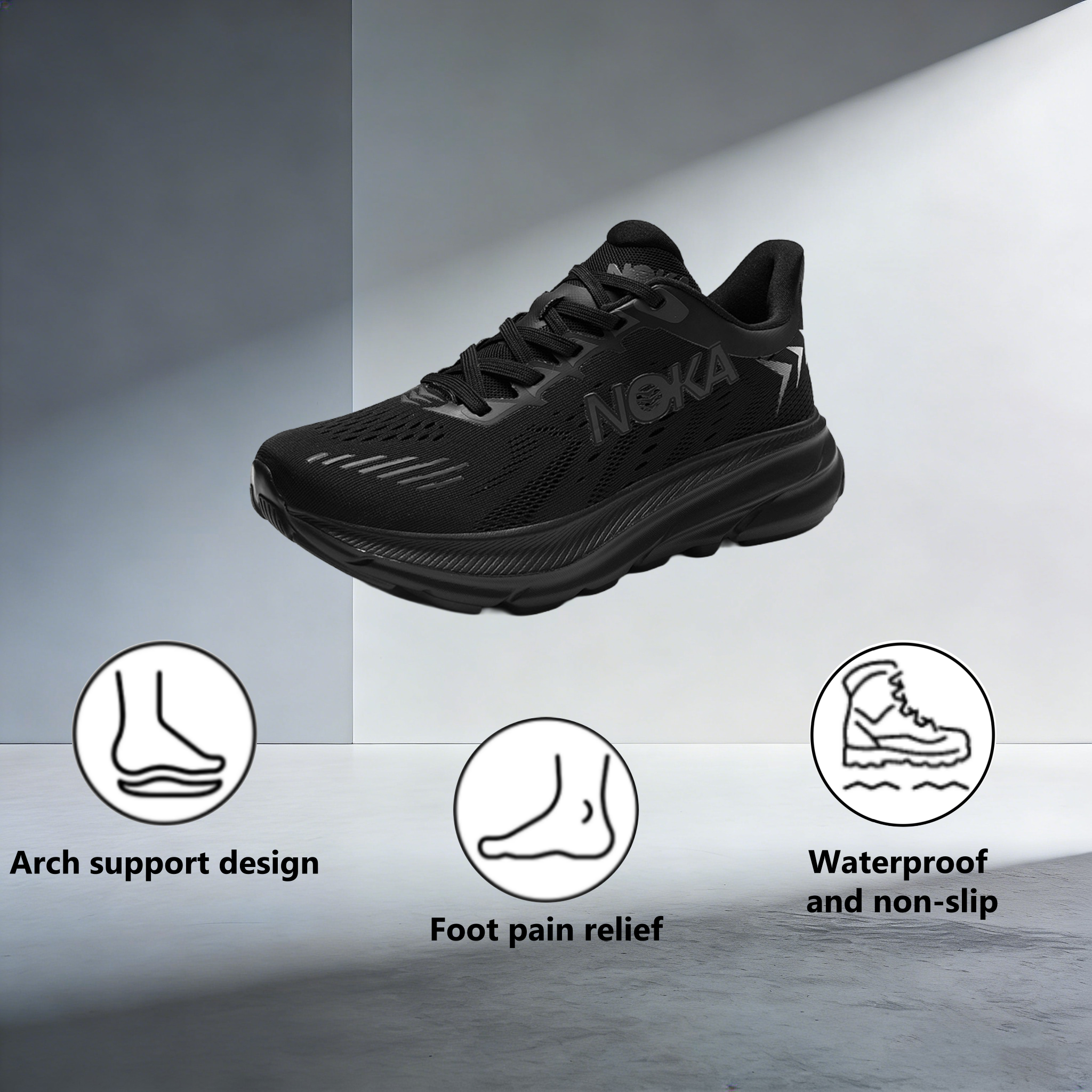 【⏰Limited-Time 50% Off - Don't Miss Out】Brand New Ergonomic Orthotic Shoes - ✅️Corrects Posture While Walking - Upgraded Waterproof and Slip-Resistant 👞