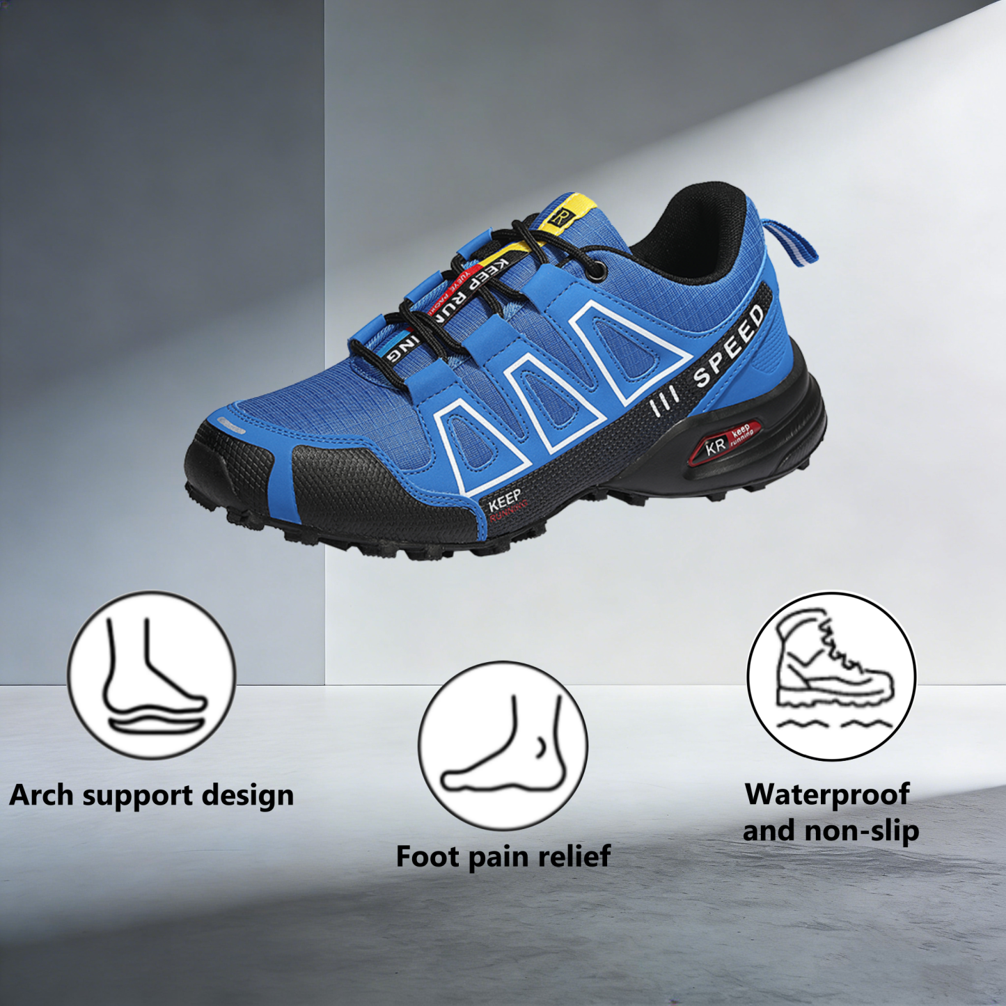 【⏰Limited-Time 50% Off - Don't Miss Out】Brand New Ergonomic Orthotic Shoes - ✅️Corrects Posture While Walking - Upgraded Waterproof and Slip-Resistant 👞