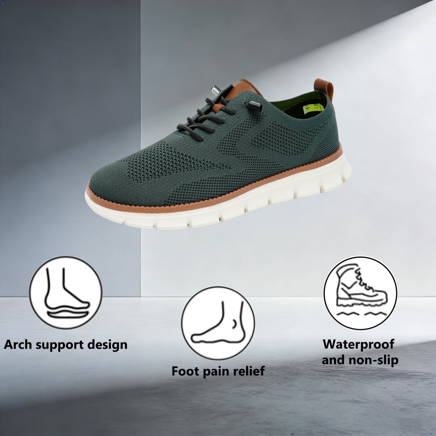【⏰Limited-Time 50% Off - Don't Miss Out】Brand New Ergonomic Orthotic Shoes - ✅️Corrects Posture While Walking - Upgraded Waterproof and Slip-Resistant 👞