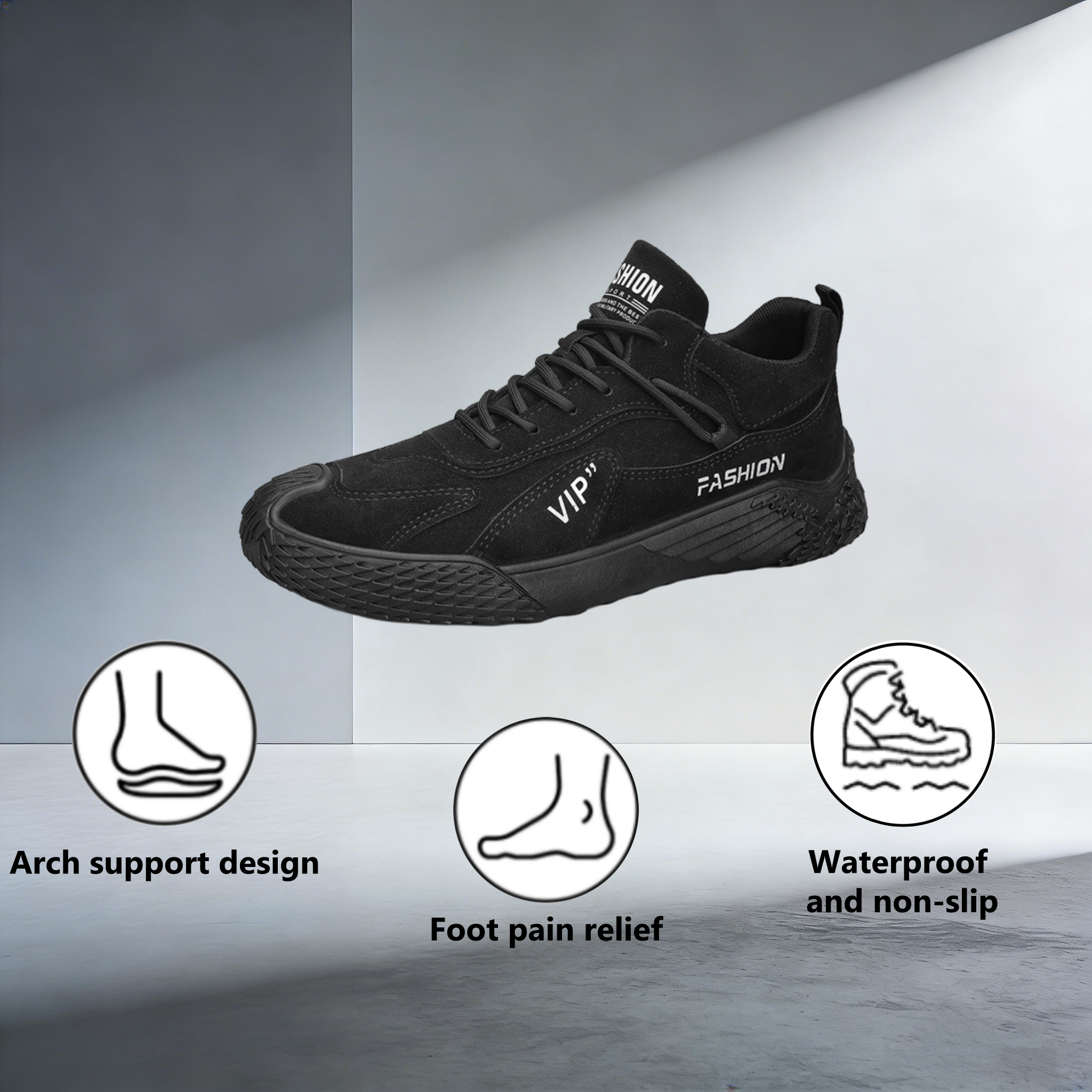 【⏰Limited Time 50% Off - Don't Miss It】Ergonomic Orthopedic Shoes - ✅️ Posture Correction While Walking - Waterproof and Anti-Slip 👞 Selected Australian Leather