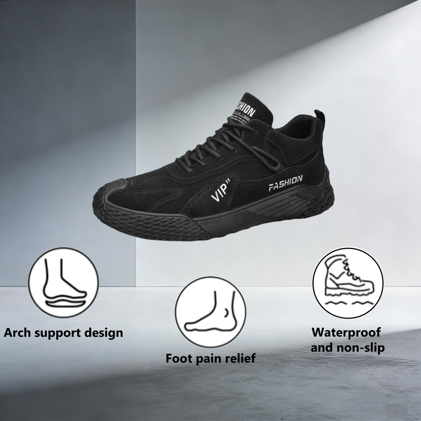 【⏰Limited Time 50% Off - Don't Miss It】Ergonomic Orthopedic Shoes - ✅️ Posture Correction While Walking - Waterproof and Anti-Slip 👞 Selected Australian Leather