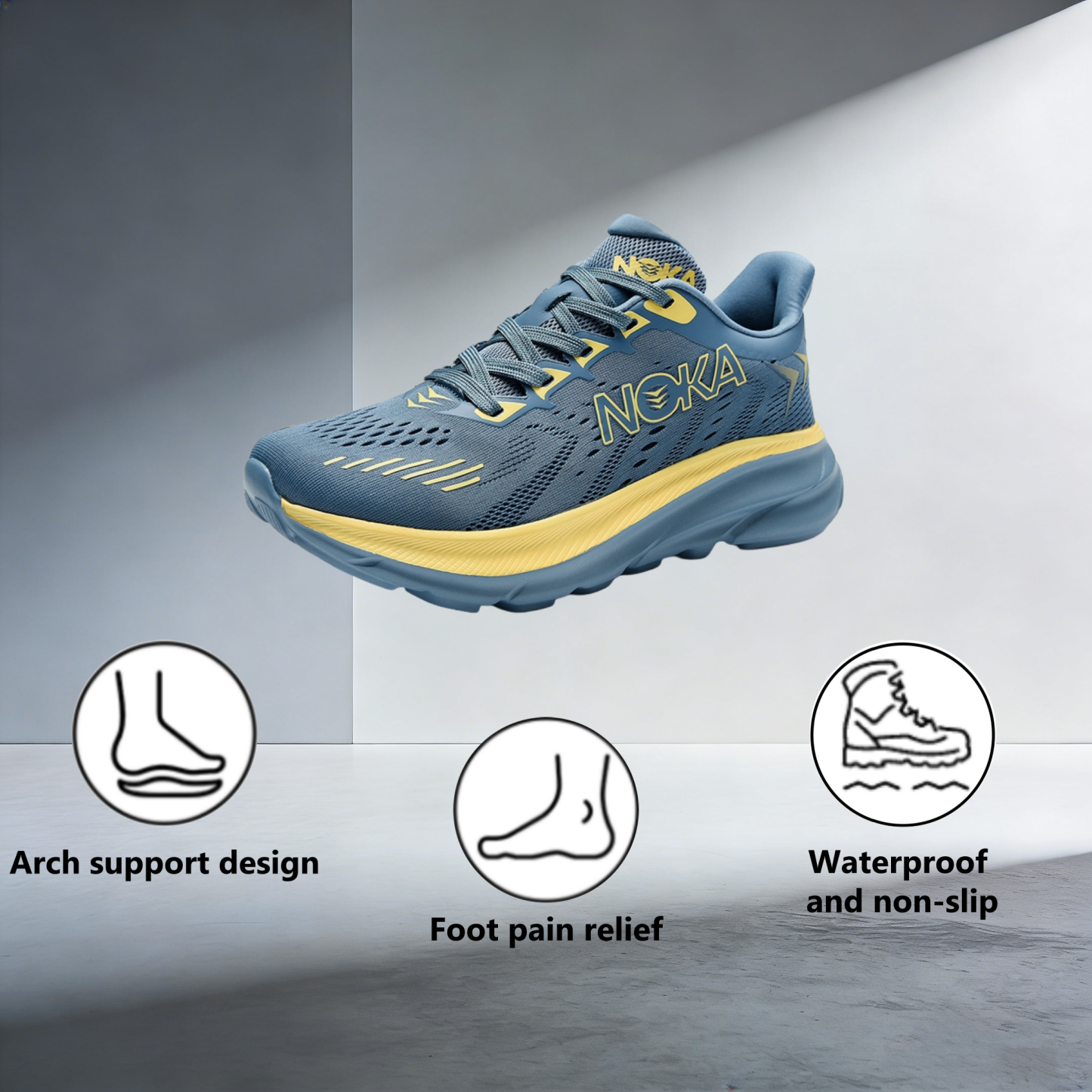 【⏰Limited-Time 50% Off - Don't Miss Out】Brand New Ergonomic Orthotic Shoes - ✅️Corrects Posture While Walking - Upgraded Waterproof and Slip-Resistant 👞