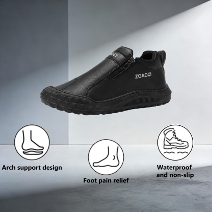 【⏰Limited Time 50% Off - Don't Miss It】Ergonomic Orthopedic Shoes - ✅️ Posture Correction While Walking - Waterproof and Anti-Slip 👞 Selected Australian Leather