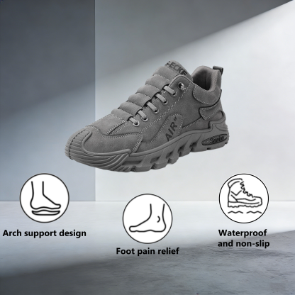 【⏰Limited Time 50% Off - Don't Miss It】Ergonomic Orthopedic Shoes - ✅️ Posture Correction While Walking - Waterproof and Anti-Slip 👞 Selected Australian Leather