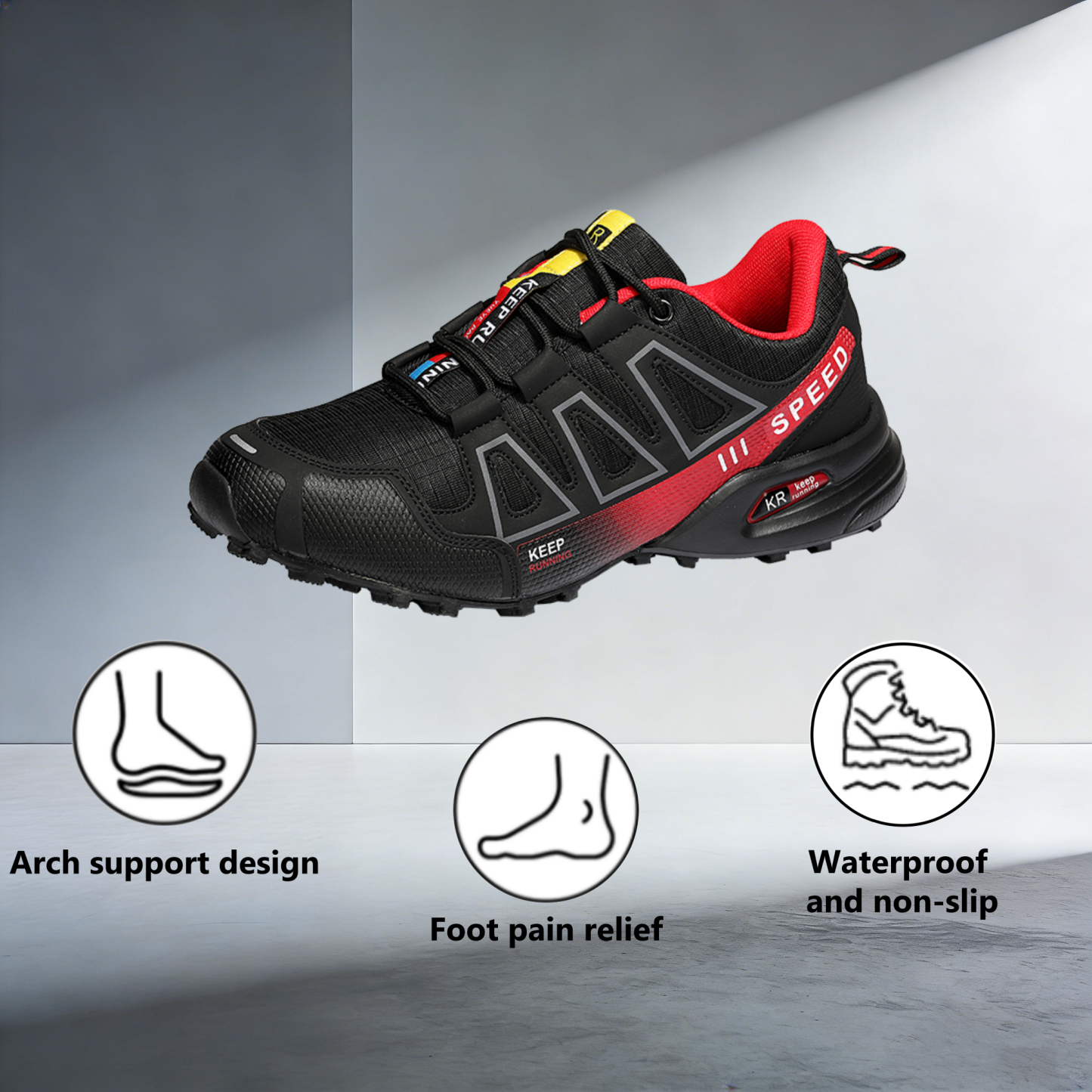 【⏰Limited-Time 50% Off - Don't Miss Out】Brand New Ergonomic Orthotic Shoes - ✅️Corrects Posture While Walking - Upgraded Waterproof and Slip-Resistant 👞