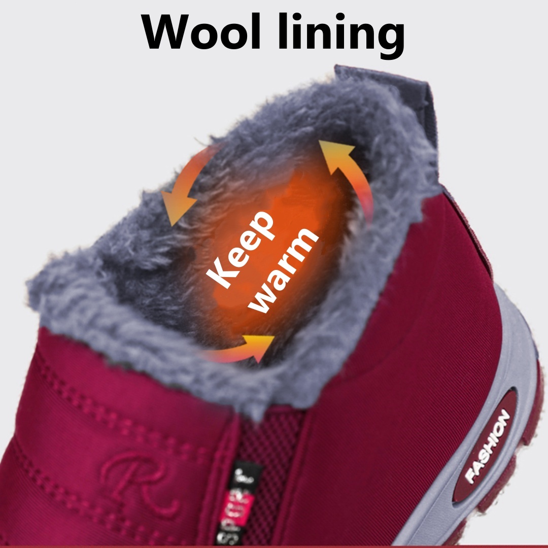 【⏰Limited Time 50% Off - Don't Miss It】Latest Ergonomic Wool Shoes - ✅️Corrects Posture While Walking - Improved Design, Warm, Waterproof and Anti-Slip 👞