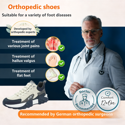 【⏰Limited Time 50% Off - Don't Miss It】Ergonomic Orthopedic Shoes - ✅️ Posture Correction While Walking - Waterproof and Anti-Slip 👞 Selected Australian Leather