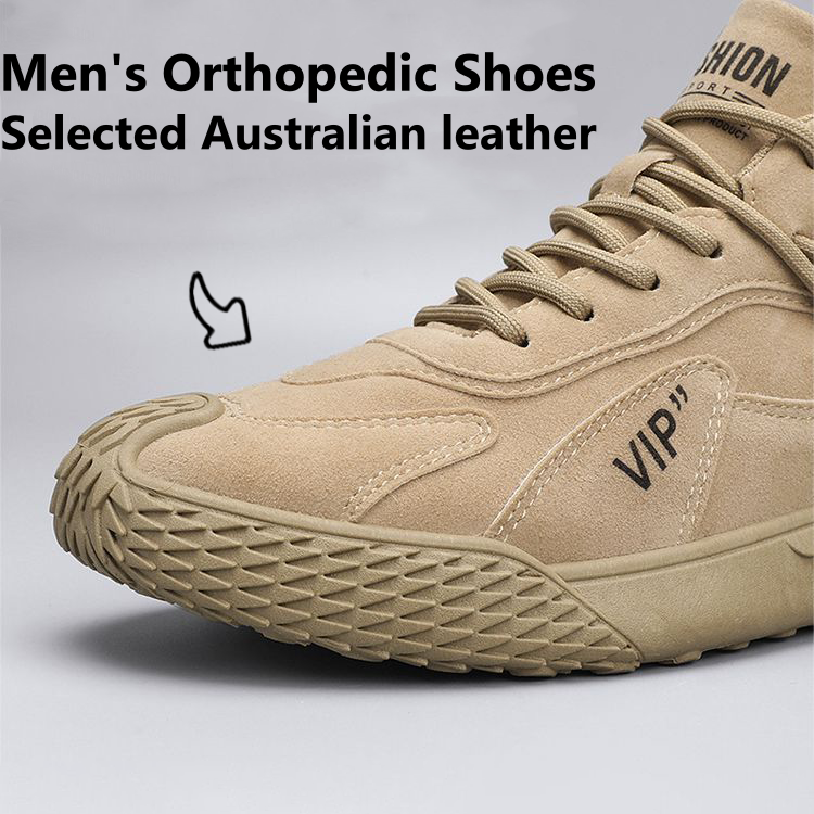 【⏰Limited Time 50% Off - Don't Miss It】Ergonomic Orthopedic Shoes - ✅️ Posture Correction While Walking - Waterproof and Anti-Slip 👞 Selected Australian Leather