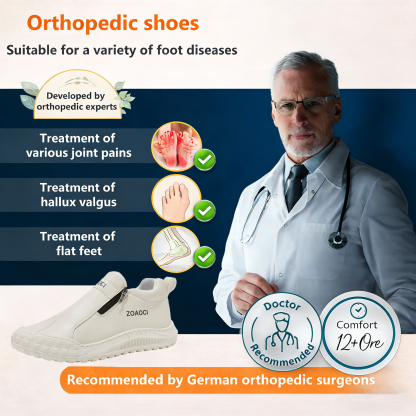 【⏰Limited Time 50% Off - Don't Miss It】Ergonomic Orthopedic Shoes - ✅️ Posture Correction While Walking - Waterproof and Anti-Slip 👞 Selected Australian Leather