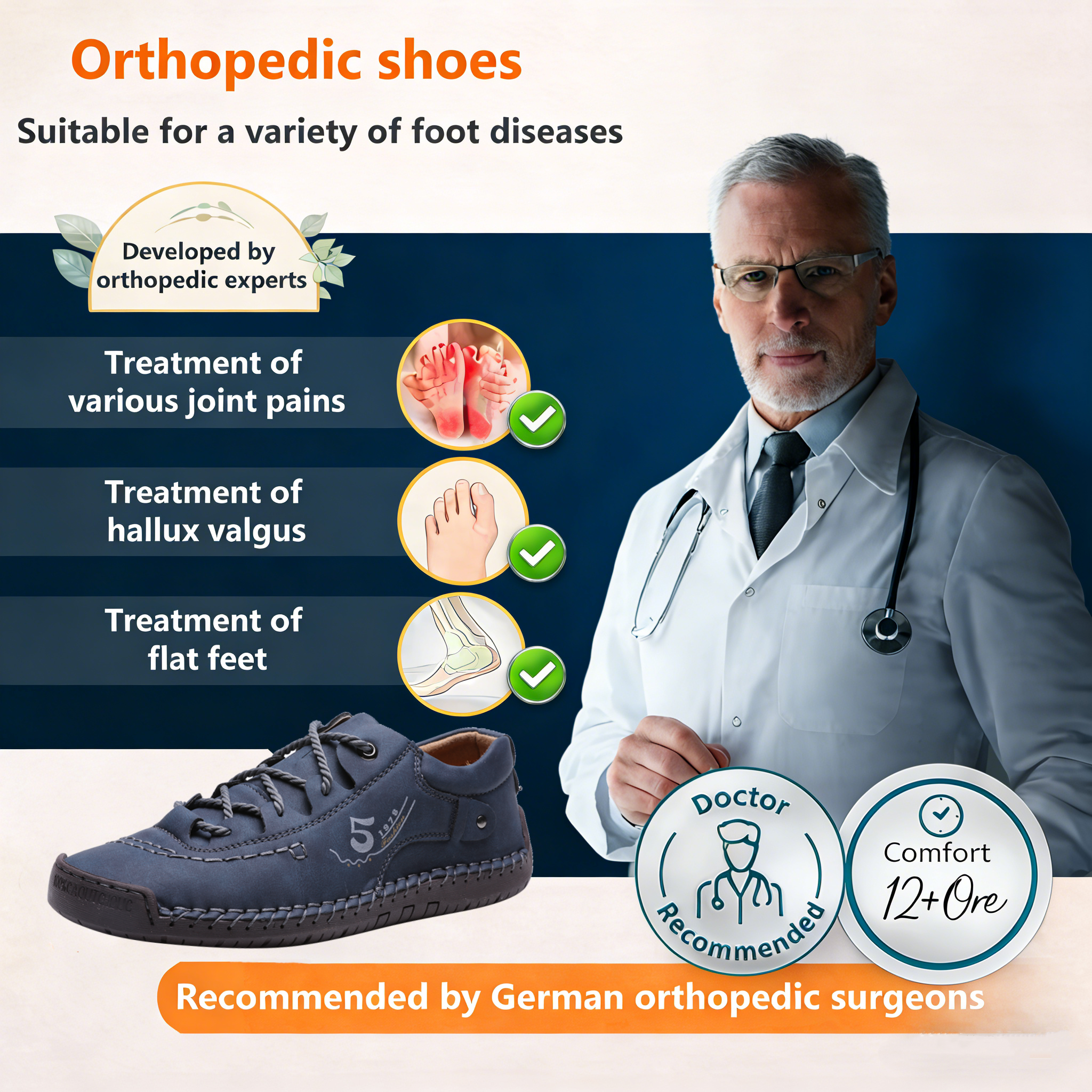 ⏰Last Day🔥 Men's Genuine Leather Slip-On Loafers