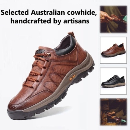 【⏰Limited time offer: 70% off – Don't miss it!】Ergonomic orthopedic shoes – ✅️Corrects posture while walking and relieves foot pain – Newly improved waterproof and anti-slip 👞Selected Australian leather