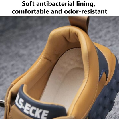 【⏰Limited Time 50% Off - Don't Miss It】Ergonomic Orthopedic Shoes - ✅️ Posture Correction While Walking - Waterproof and Anti-Slip 👞 Selected Australian Leather