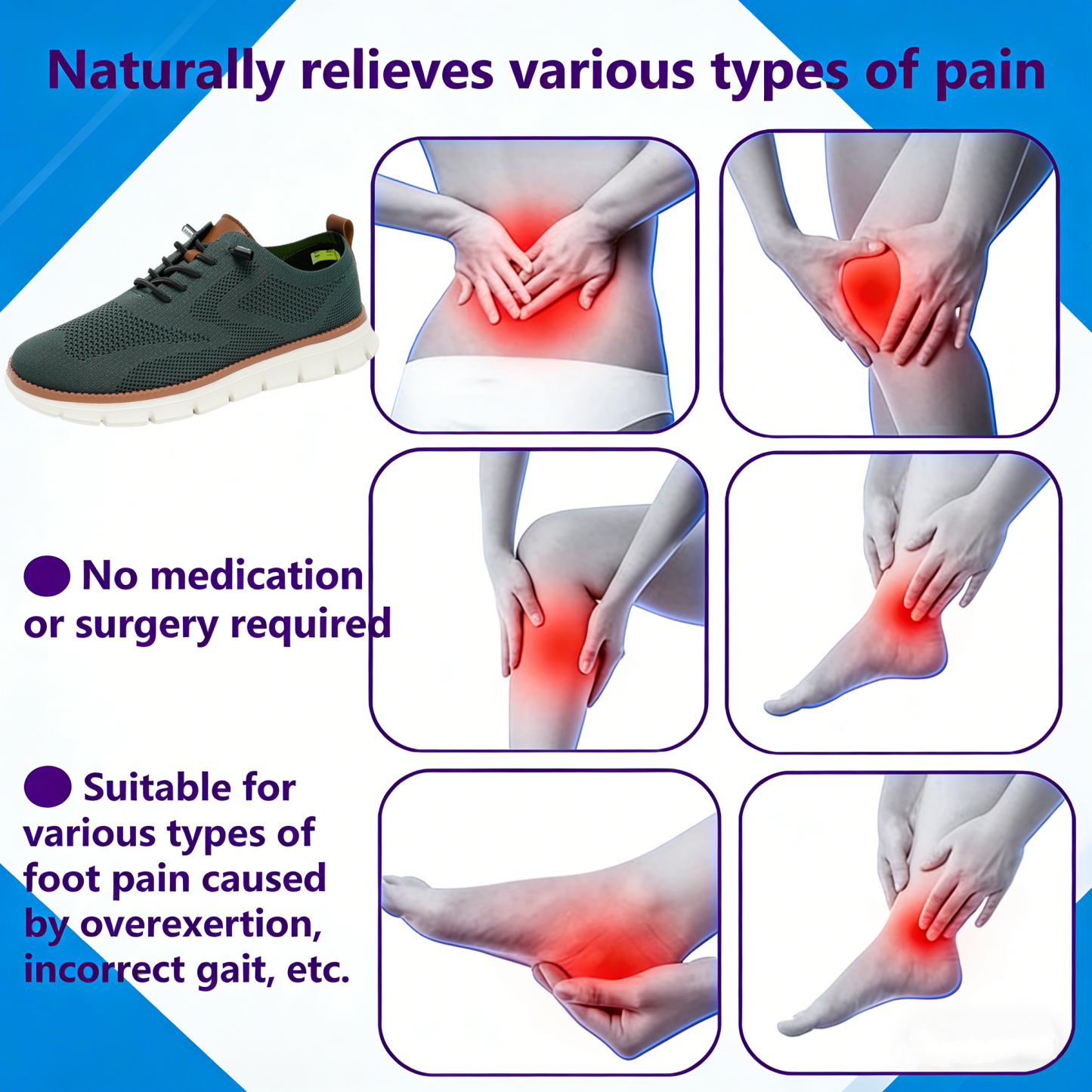 【⏰Limited-Time 50% Off - Don't Miss Out】Brand New Ergonomic Orthotic Shoes - ✅️Corrects Posture While Walking - Upgraded Waterproof and Slip-Resistant 👞