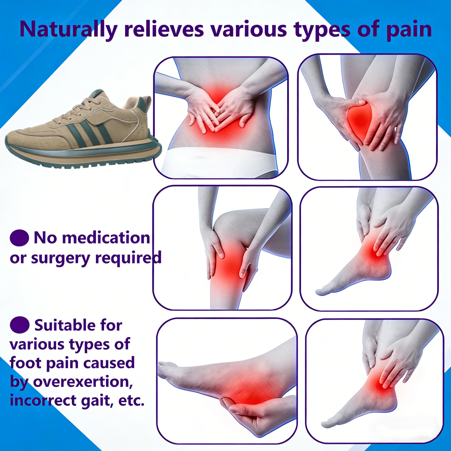 【⏰Limited Time 50% Off - Don't Miss It】Ergonomic Orthopedic Shoes - ✅️ Posture Correction While Walking - Waterproof and Anti-Slip 👞 Selected Australian Leather