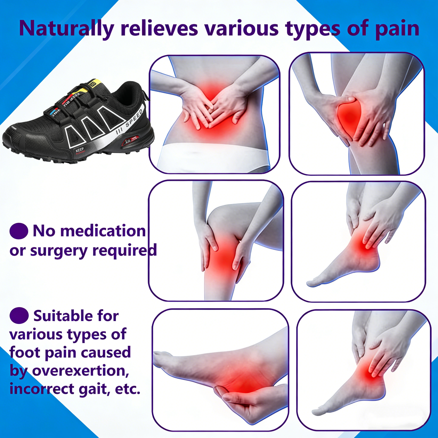 【⏰Limited-Time 50% Off - Don't Miss Out】Brand New Ergonomic Orthotic Shoes - ✅️Corrects Posture While Walking - Upgraded Waterproof and Slip-Resistant 👞