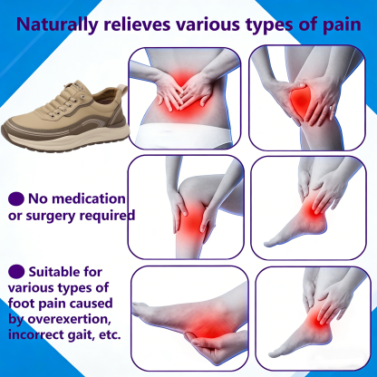 【⏰Limited Time 50% Off - Don't Miss It】Ergonomic Orthopedic Shoes - ✅️ Posture Correction While Walking - Waterproof and Anti-Slip 👞 Selected Australian Leather