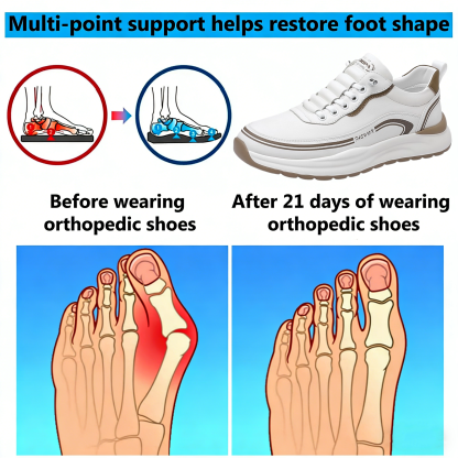 【⏰Limited Time 50% Off - Don't Miss It】Ergonomic Orthopedic Shoes - ✅️ Posture Correction While Walking - Waterproof and Anti-Slip 👞 Selected Australian Leather