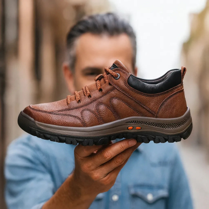 【⏰Limited time offer: 70% off – Don't miss it!】Ergonomic orthopedic shoes – ✅️Corrects posture while walking and relieves foot pain – Newly improved waterproof and anti-slip 👞Selected Australian leather