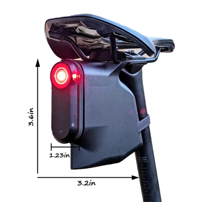 Aerodynamic Saddle Bag – Compact Bike Tool Pouch for Road Essentials