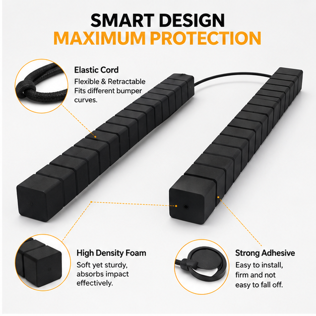 Magnetic Car Bumper Protection System