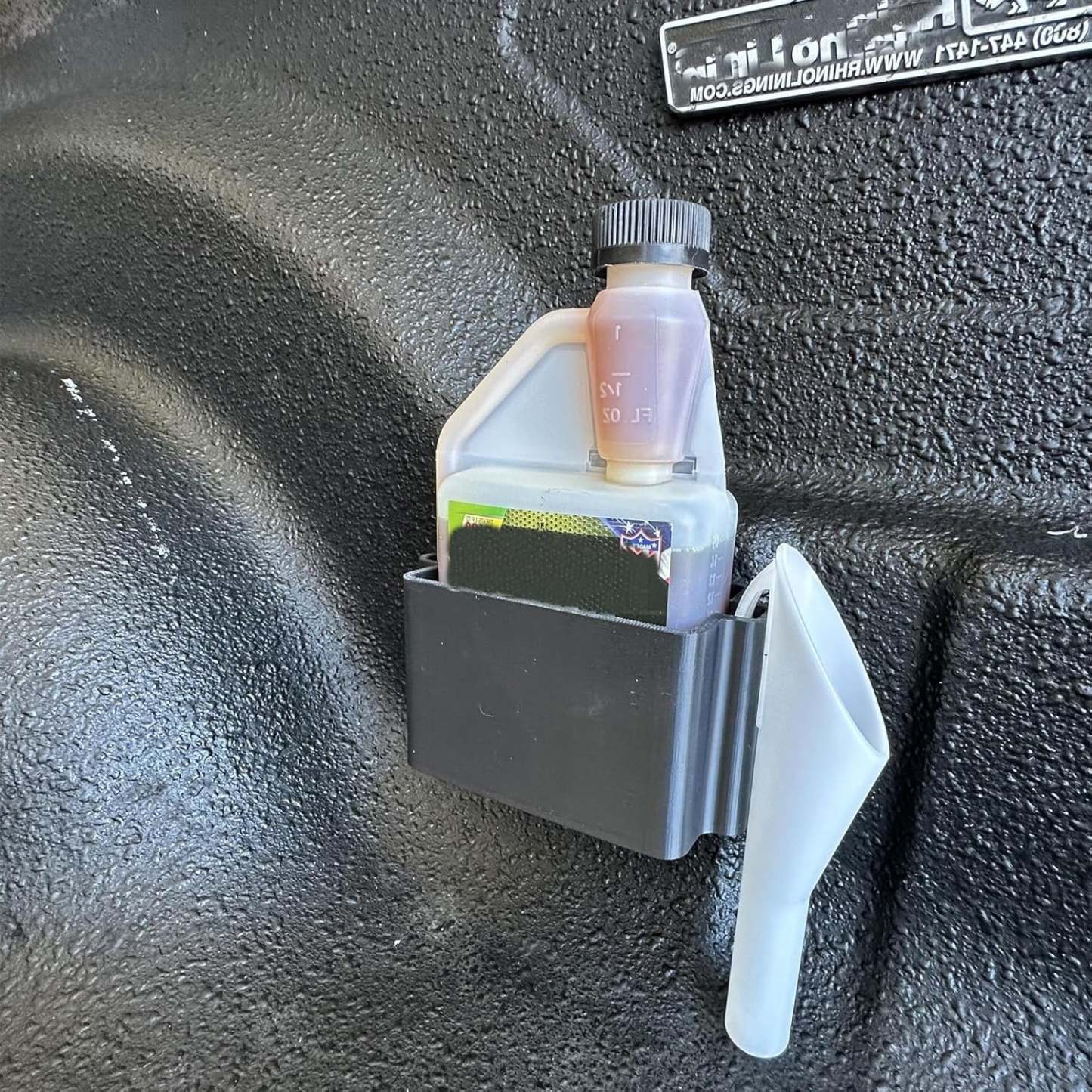 Magnetic diesel additive support