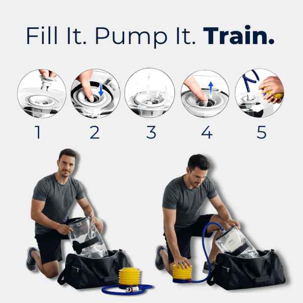 Dynamic Water Training Weight – Unstable Load for Real Race Strength