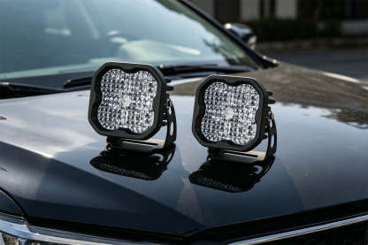 White sports LED spotlight