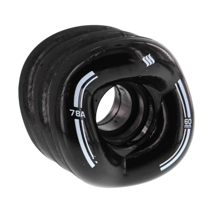 Skateboard wheels 78a 60mm pure white