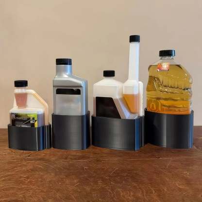 Magnetic diesel additive support