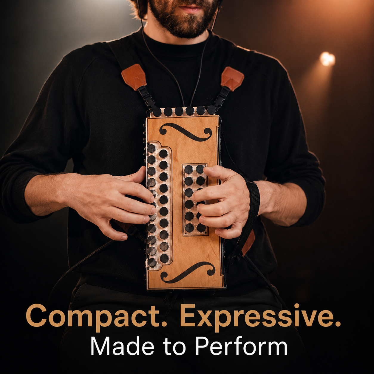 Portable MIDI Accordion – Compact Digital Accordion for Modern Musicians