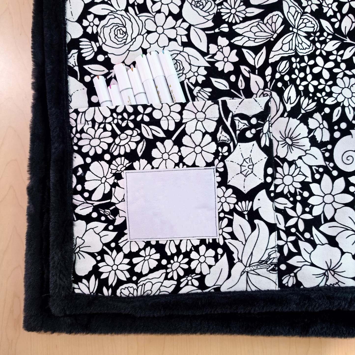 Creative Colorable Cotton Canvas Blanket